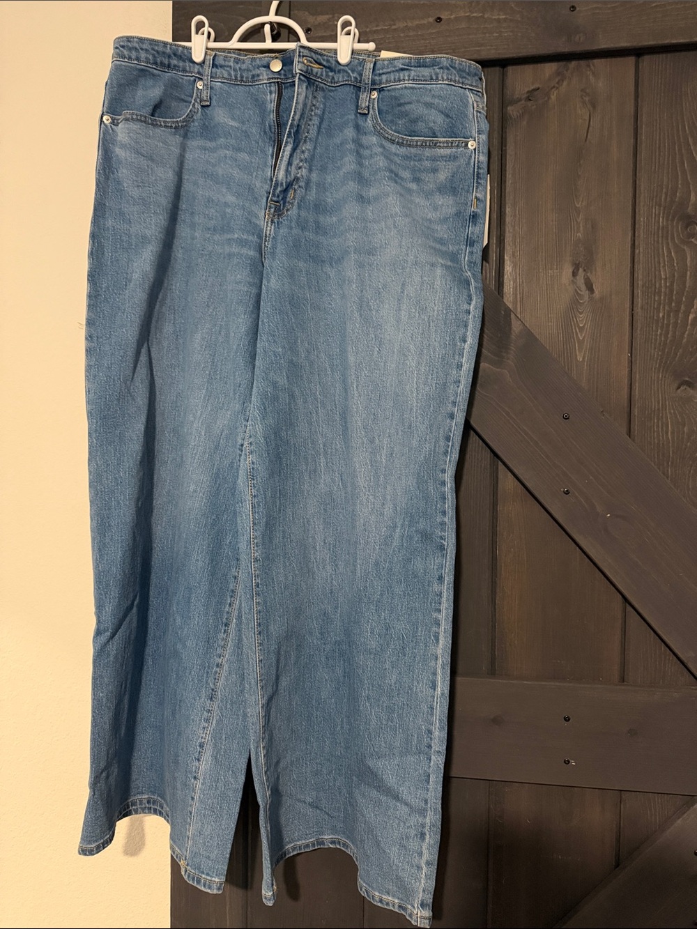 a new day Wide-Leg Light Blue Jeans